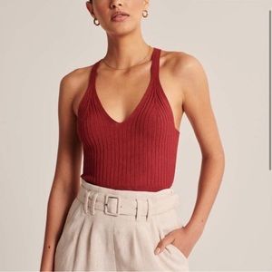 Abercrombie T-Back Sweater Tank